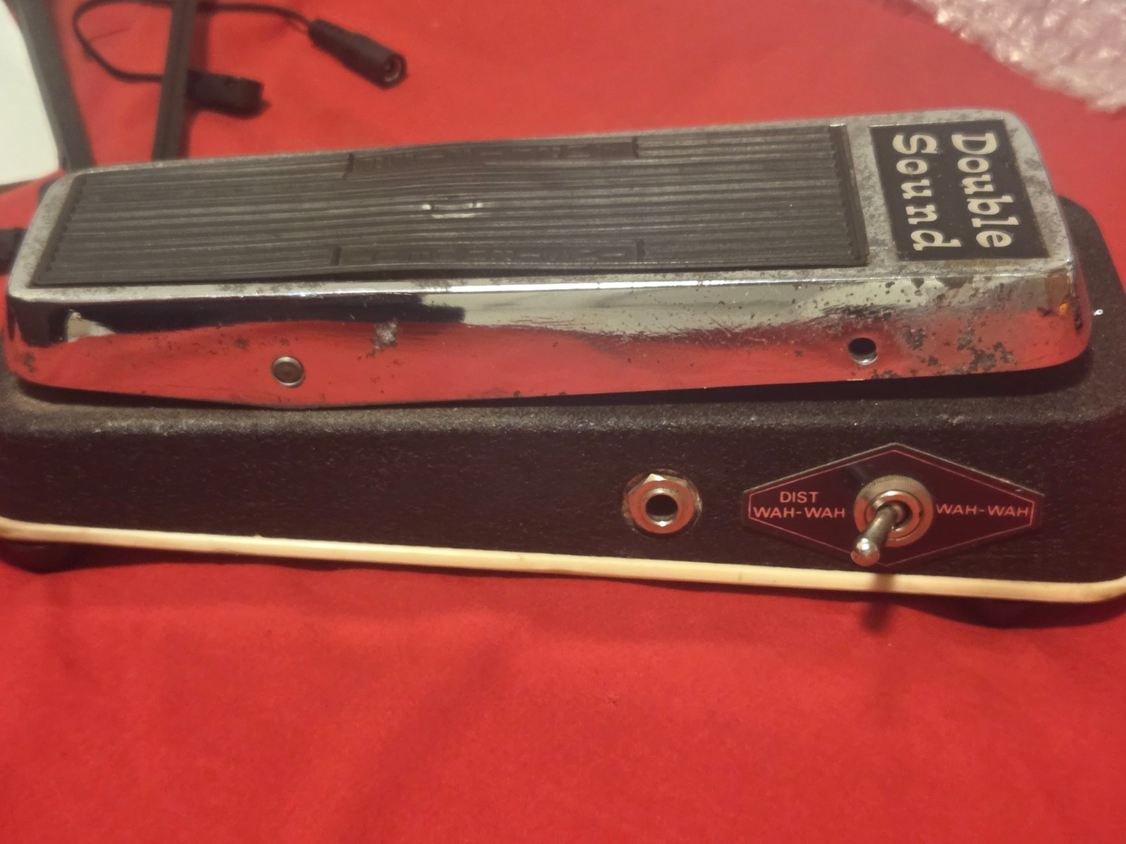 Jen Double Sound Fuzz Wah-Wah Pedal Vintage 70's