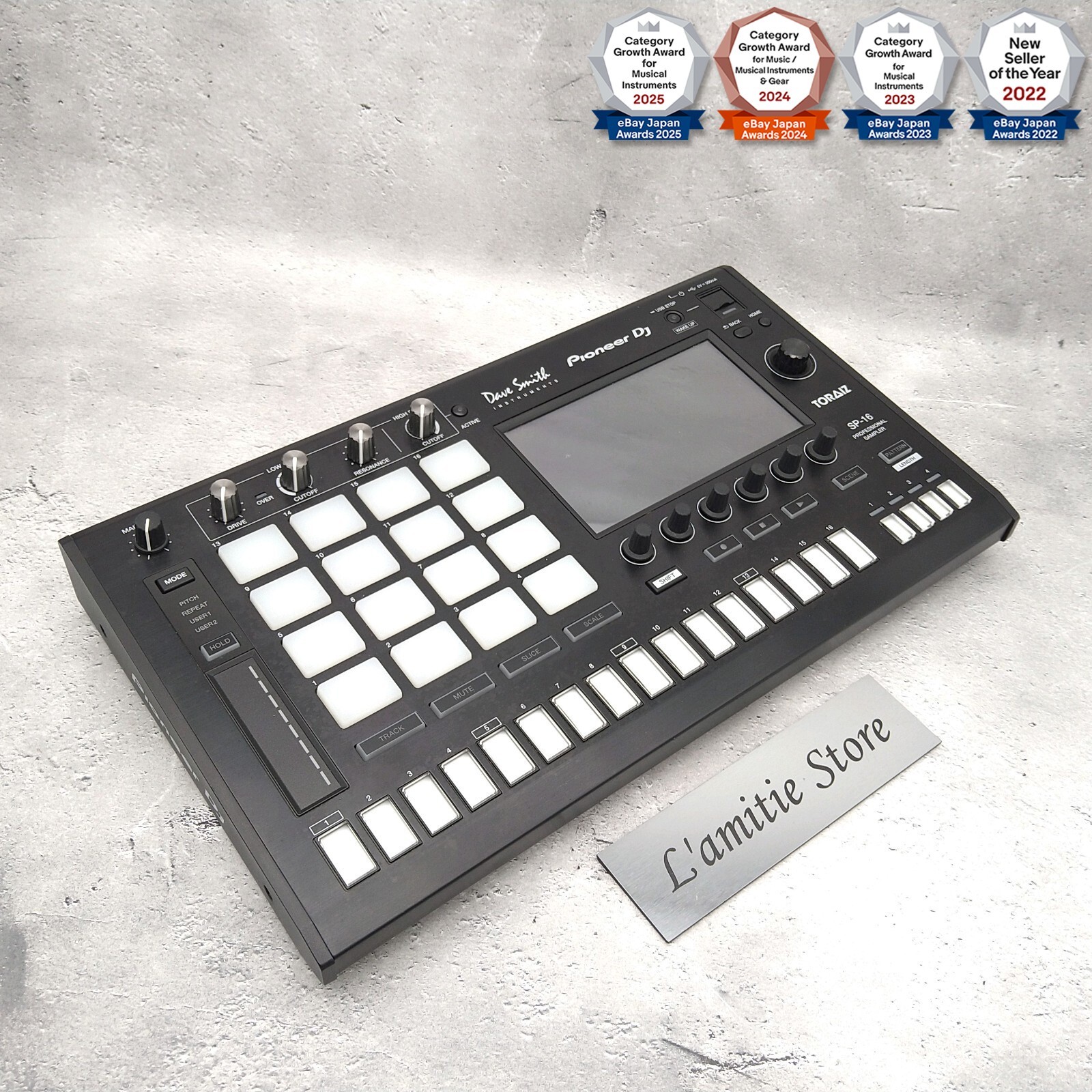 Pioneer TORAIZ SP-16 Pro DJ Sampler MIDI Sequencer Drum Machine SP16 TSP Japan