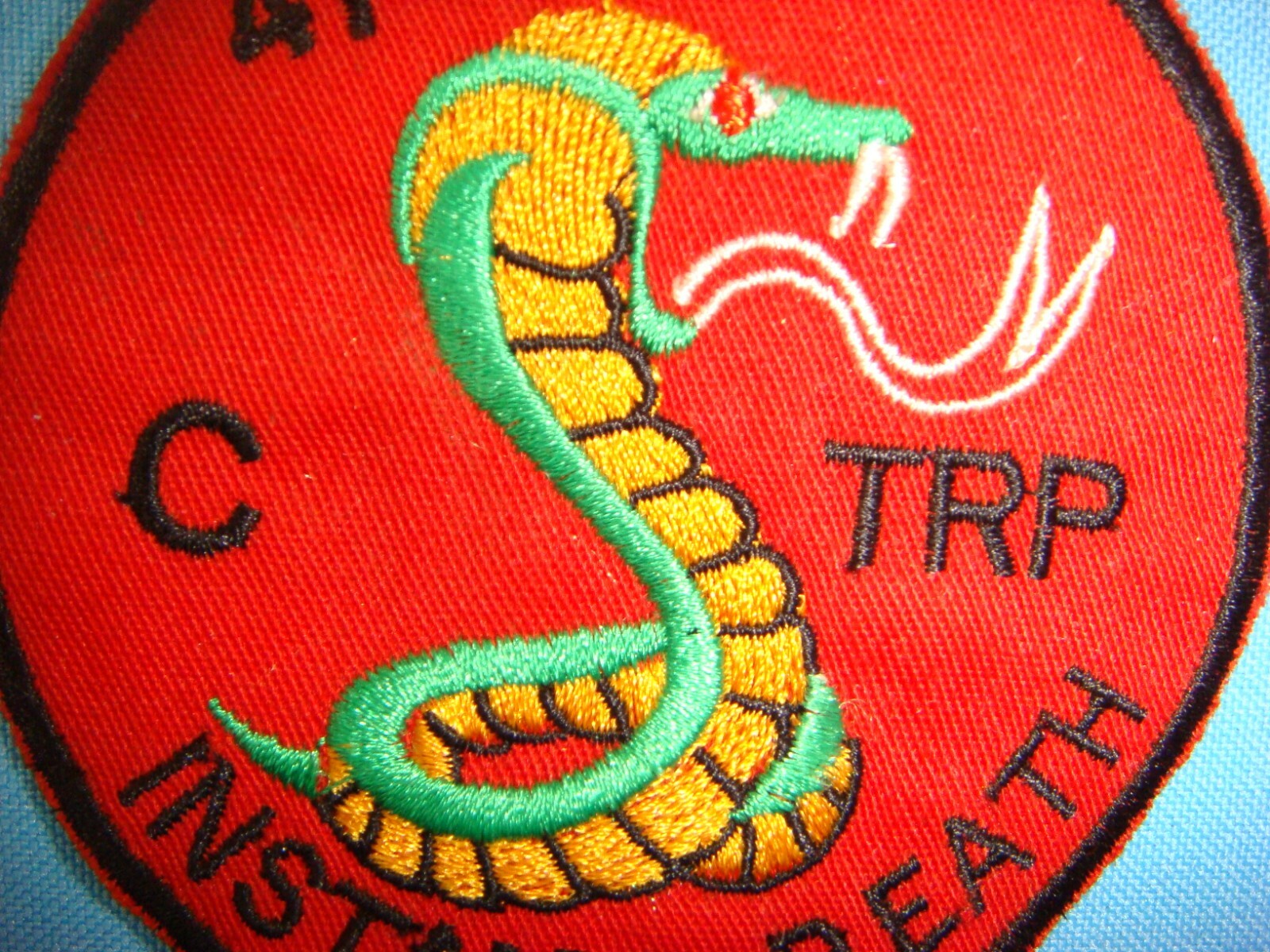 VIETNAM WAR PATCH, US 125th AVIATION Co. (AH) GUNSLINGERS