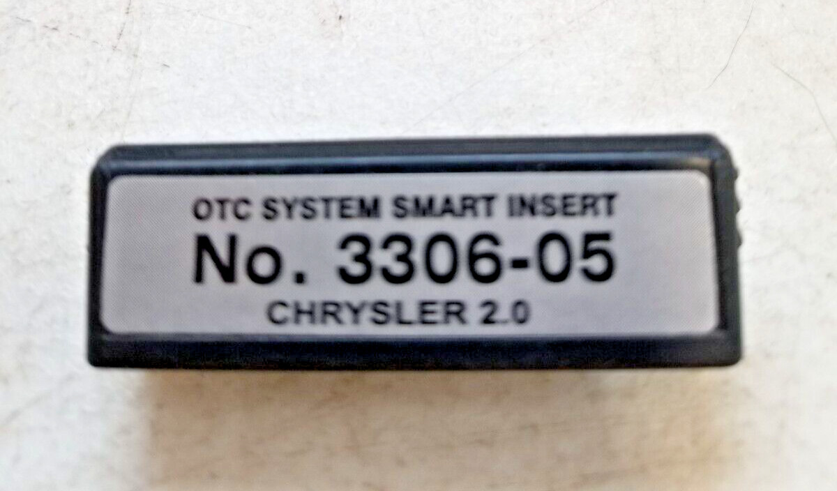 * OTC 3306-05 Genisys Mentor Determinator Tech/Force Smart Insert CHRYSLER 2.0