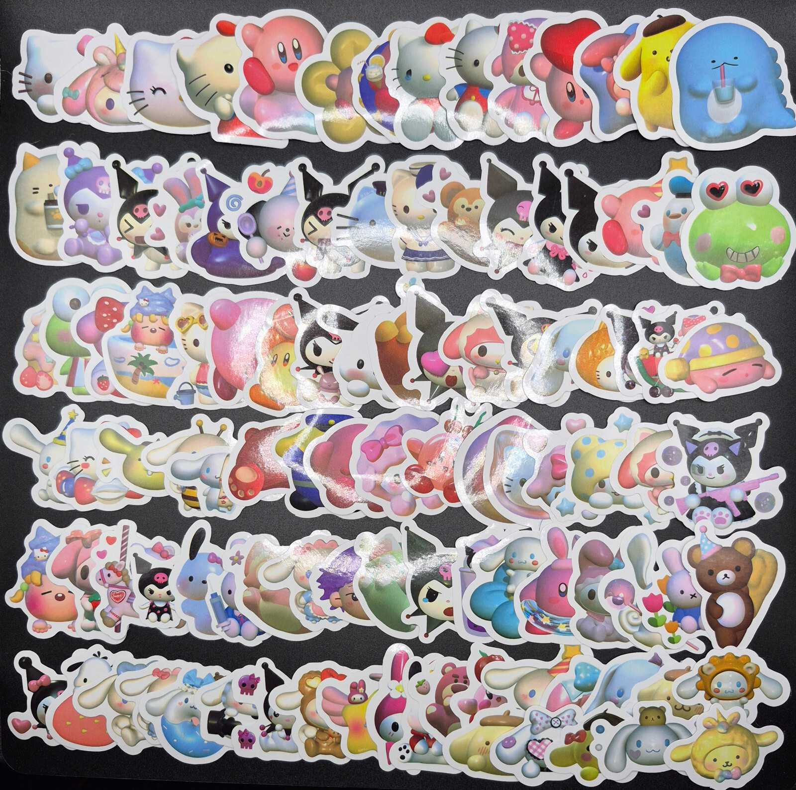 Hello Kitty Stickers 50 Pack Random Assortment Sanrio Decal Set - US Seller