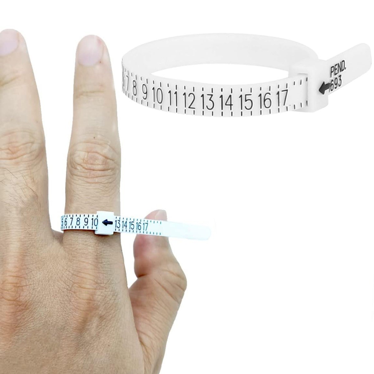 Ring Sizer Measuring Home Kitchen Durable Multipurpose