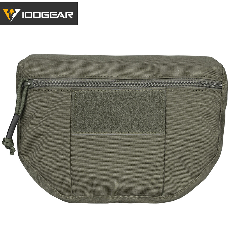 IDOGEAR Tactical Pouch Armor Carrier Dump Pouch AVS JPC CPC Airsoft Gear Camo
