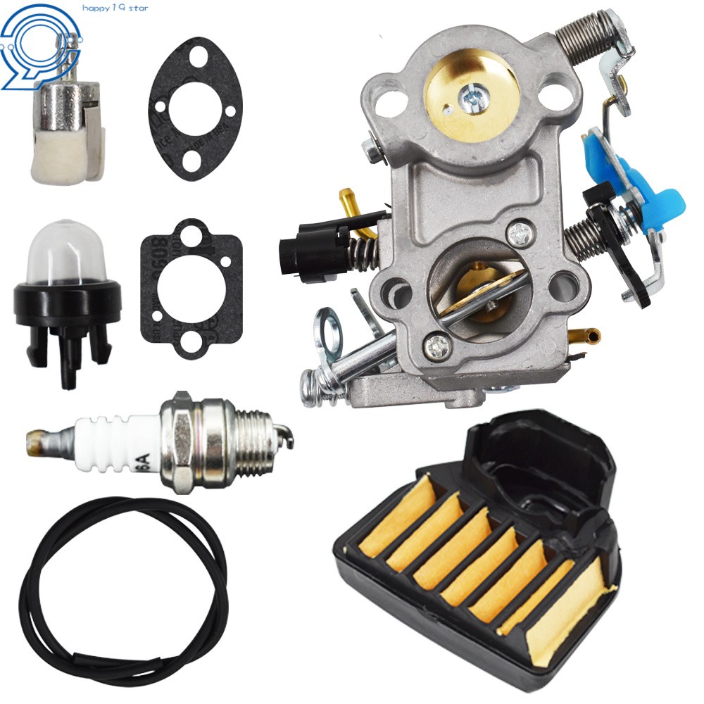 Carburetor Kit Fit For Husqvarna 455 460 Rancher Chainsaw WTA29 544883001