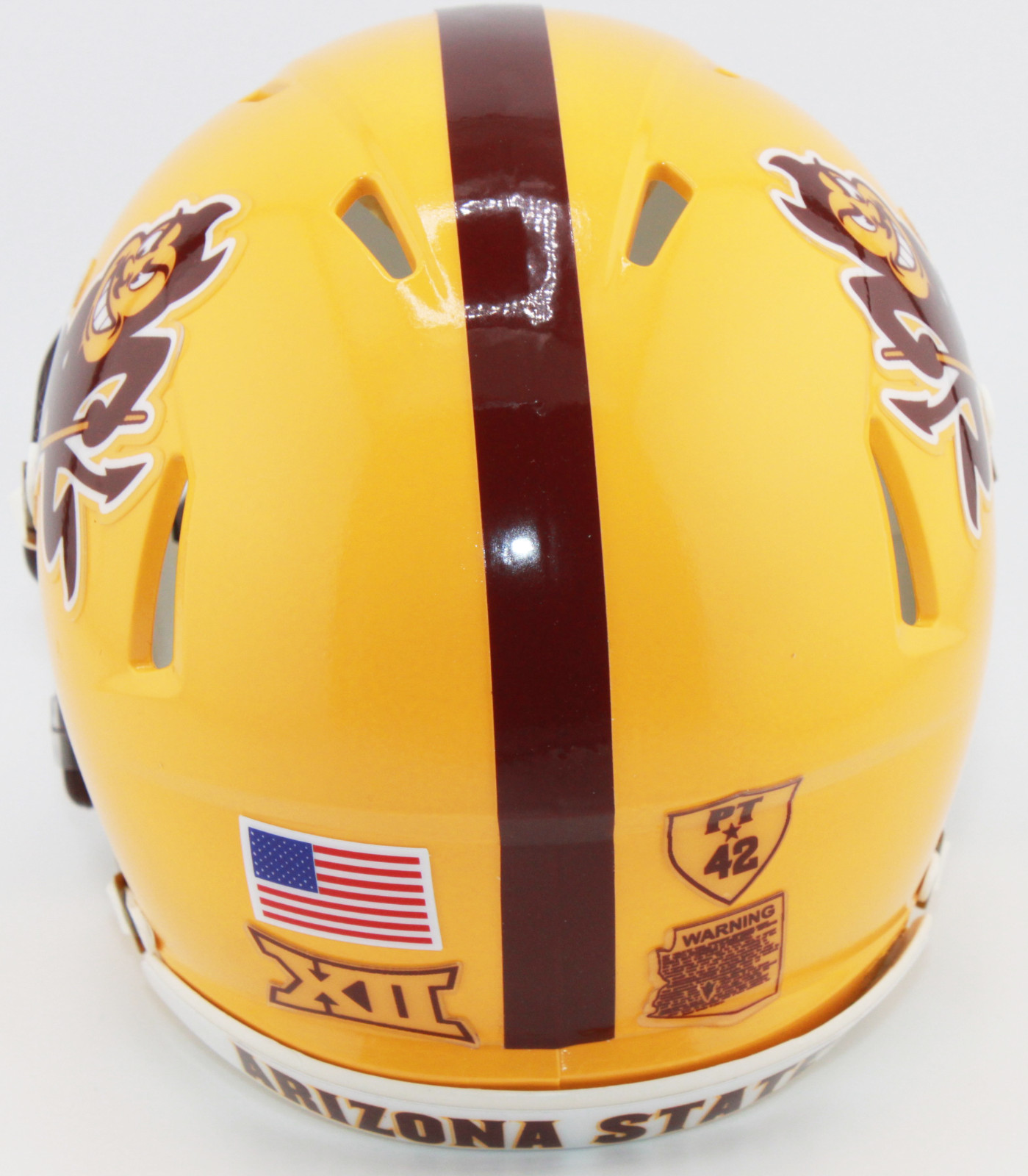 2025 Arizona State Sun Devils Custom Riddell Mini Helmet vs Baylor
