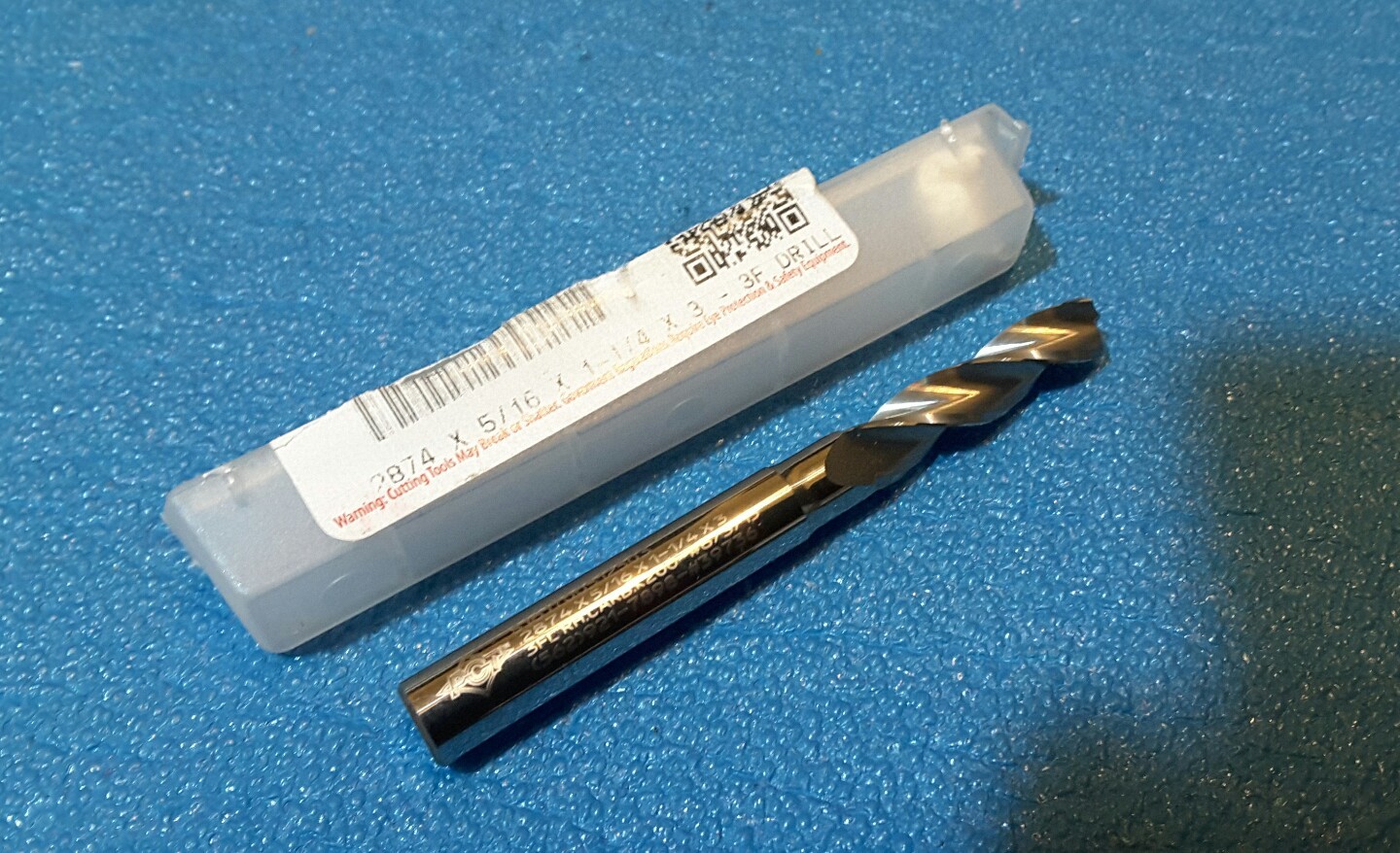 PCT   .2874"  3-FLUTE  CARBIDE DRLLL, SELF CENTERING POINTED