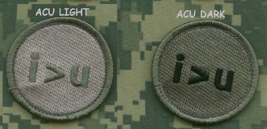 ELITE PROFESSIONAL USMC OPERATOR MORALE burdock 2" 2-TAB: I'm better than YOU
