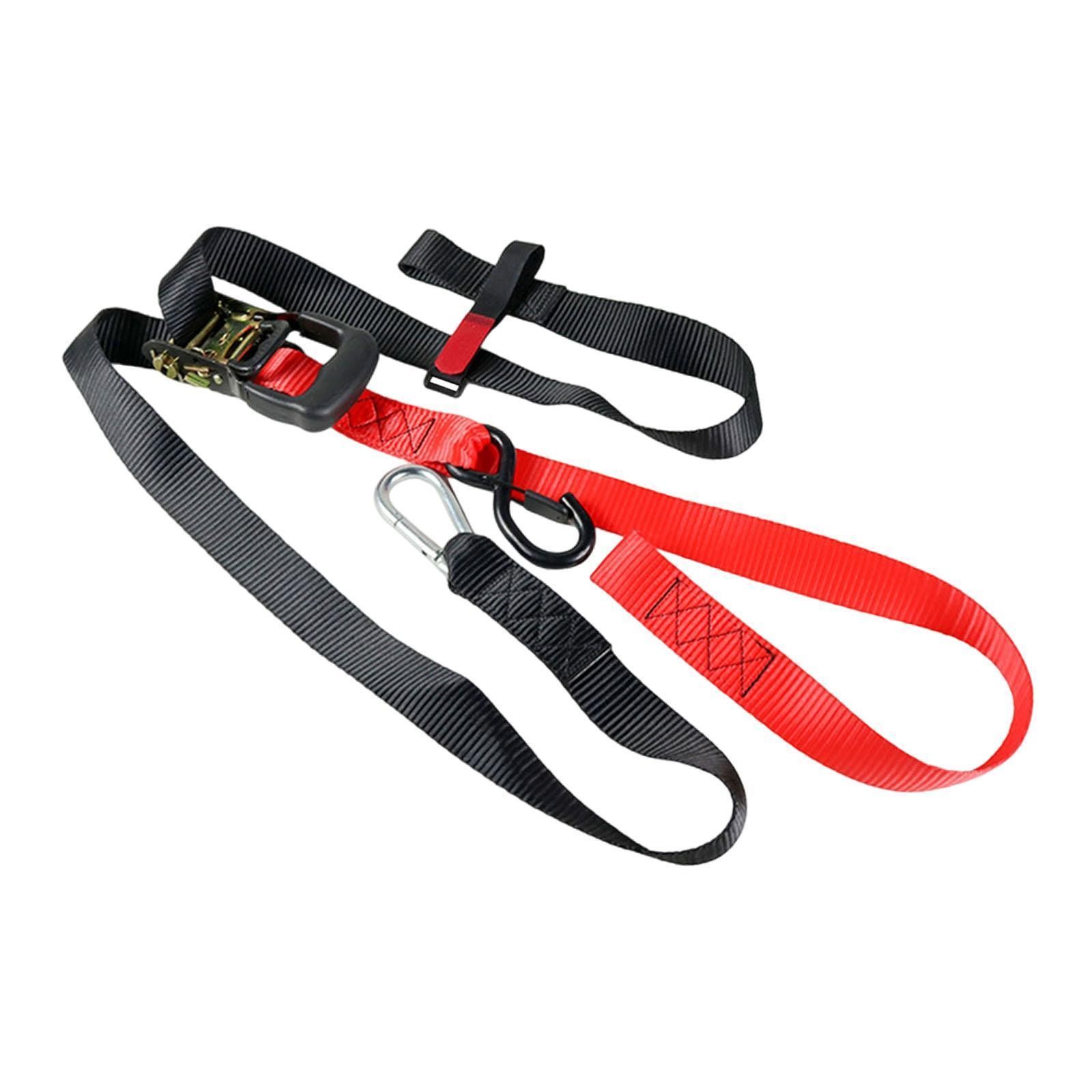 Motorcycle Tie Down Strap Lashing Strap Universal Wear Resistant 1.5" x 12 ft