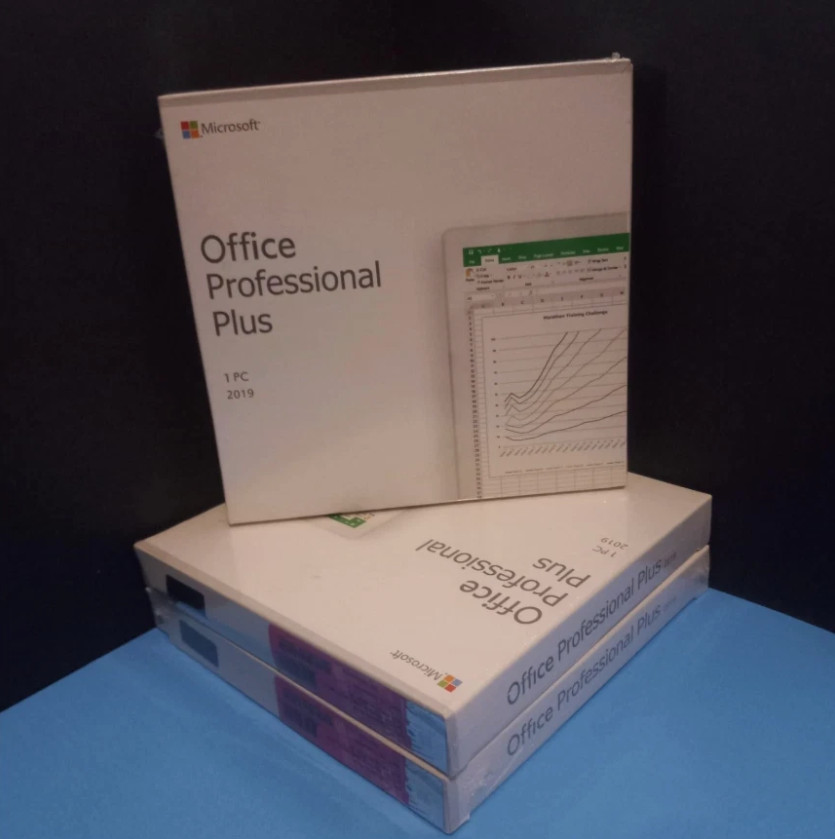 Microsoft ​Office Professional Plus 2019 DVD Sealed Retail Package For One User