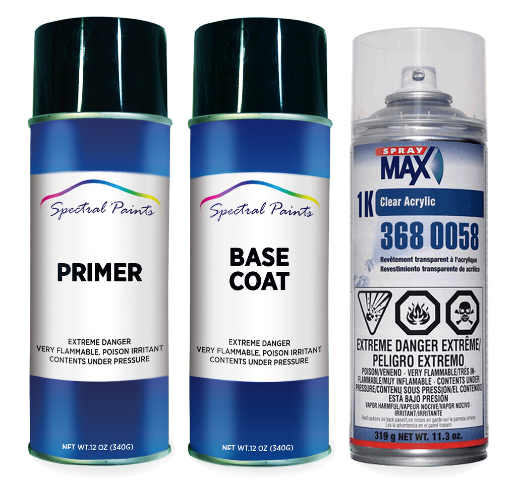 For Mazda 30S Moist Silver Met. Spray Paint Primer & Clear Compatible