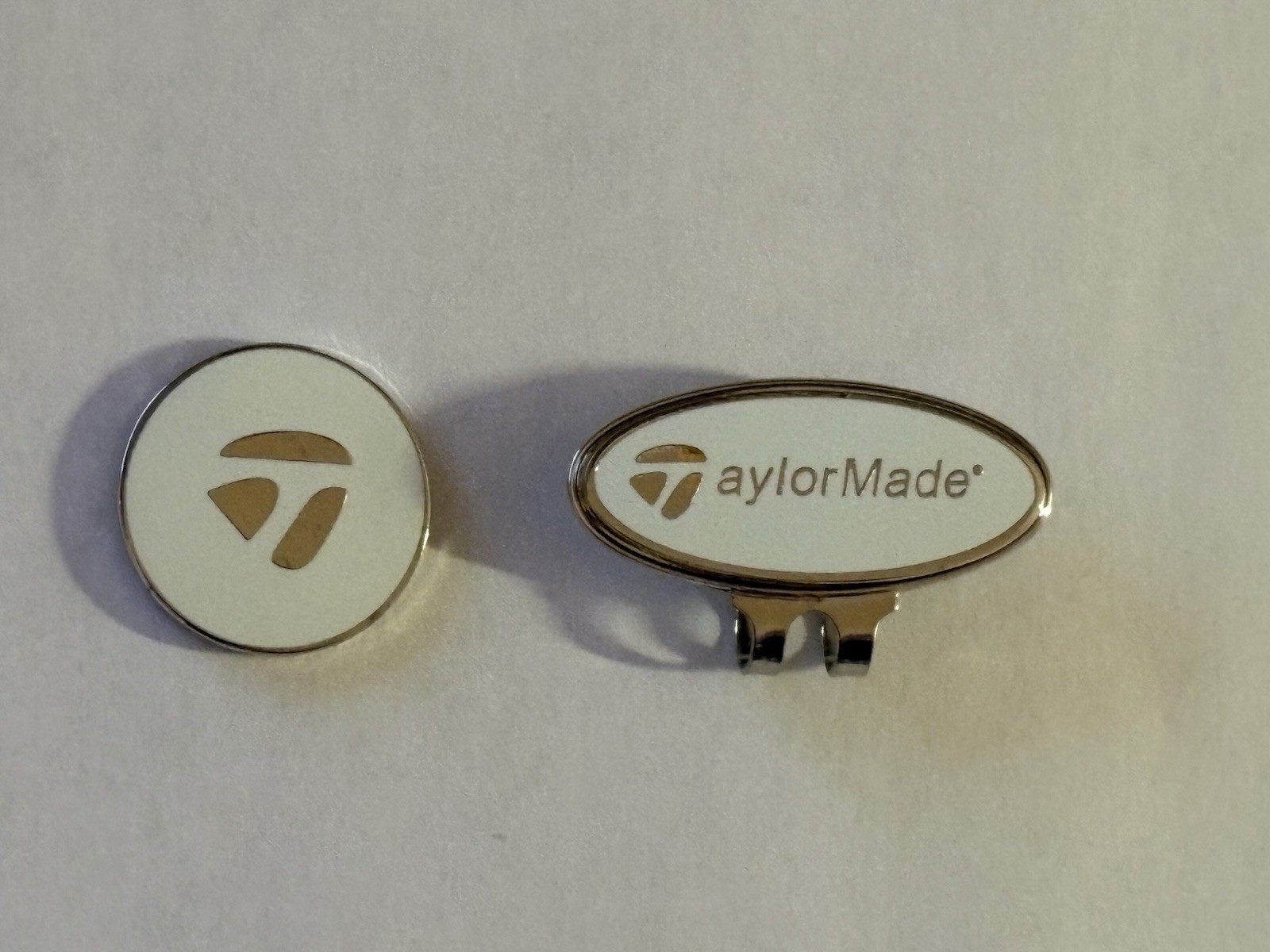 TaylorMade Magnet Coin Golf Marker W/BONUS TaylorMade HAT CLIP - A Great Deal!