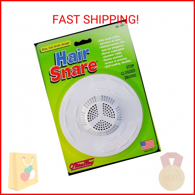 Hair Snare Drain Cover Universal - White