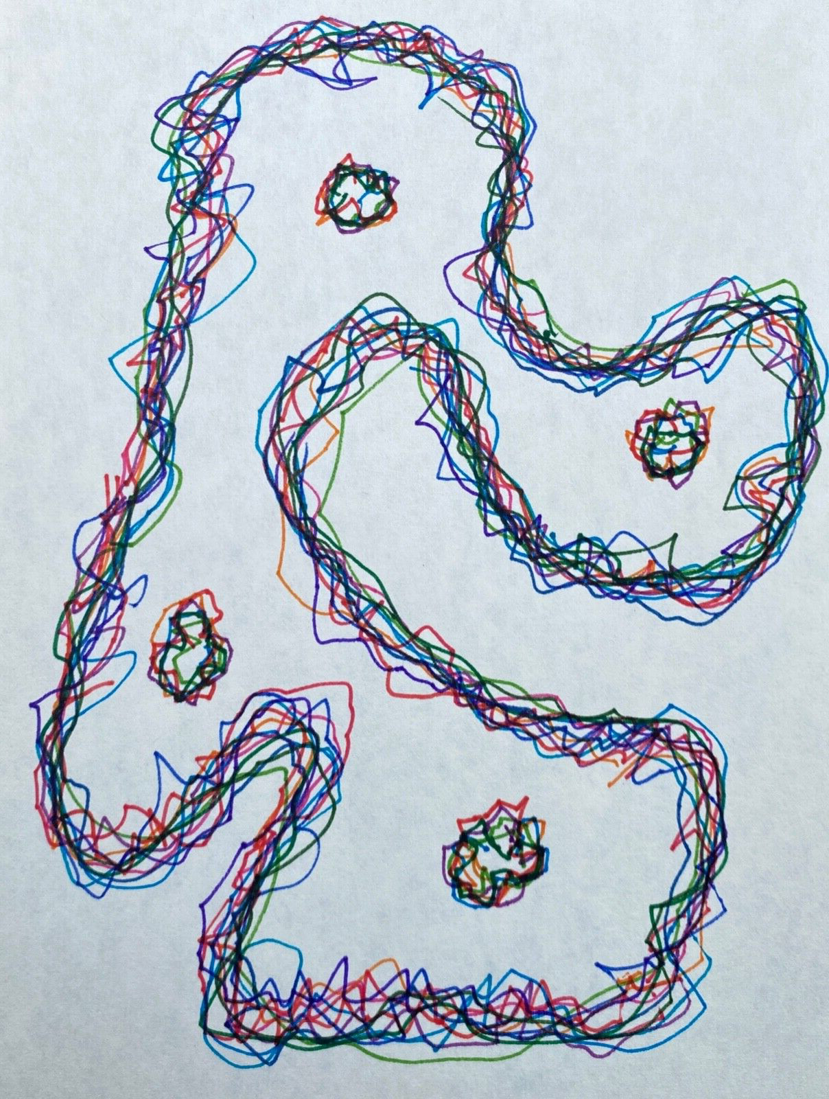 William Davis Abstract Drawing