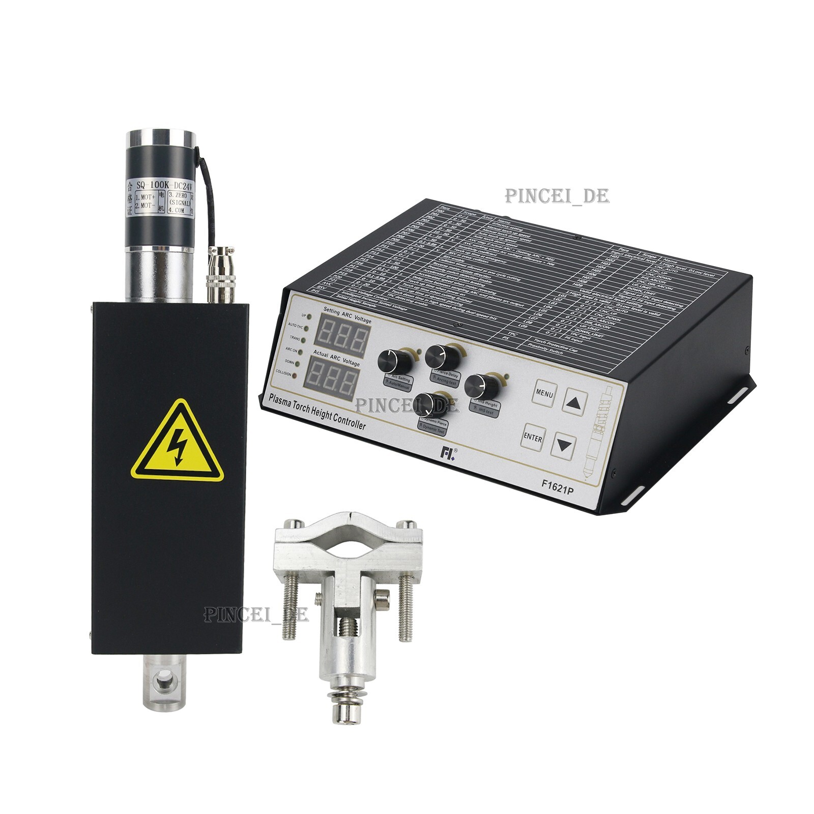 F1621 Plasma THC Torch Height Control + Torch Holder Lifter Fit Plasma Cutter