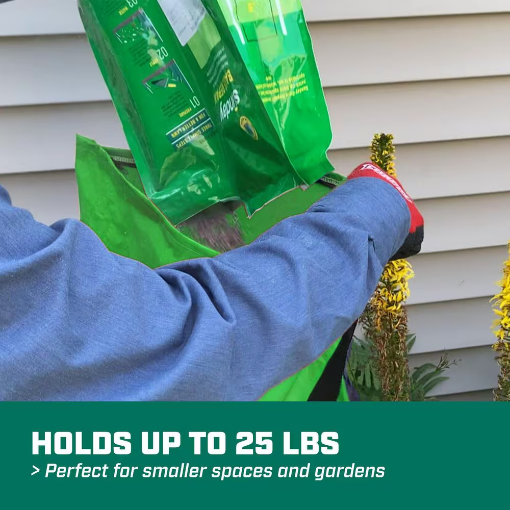 25 Lb. Waterproof, Broadcast Bag Seeder/ Spreader