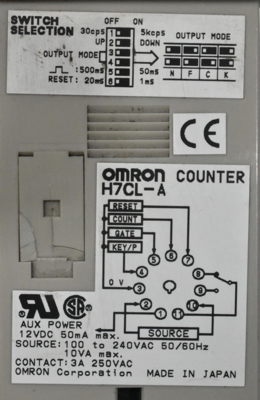 Omron H7CL-A Electronic Counter Module