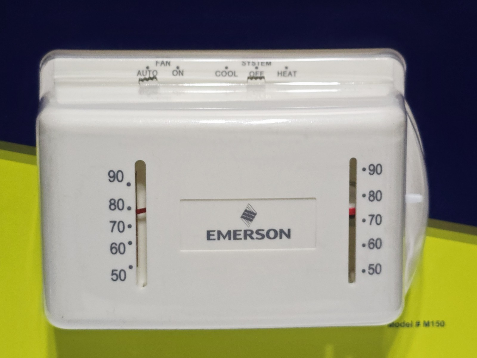 White-Rodgers M150 Non-Programmable Thermostat 24V Heating & Cooling, Mechanical