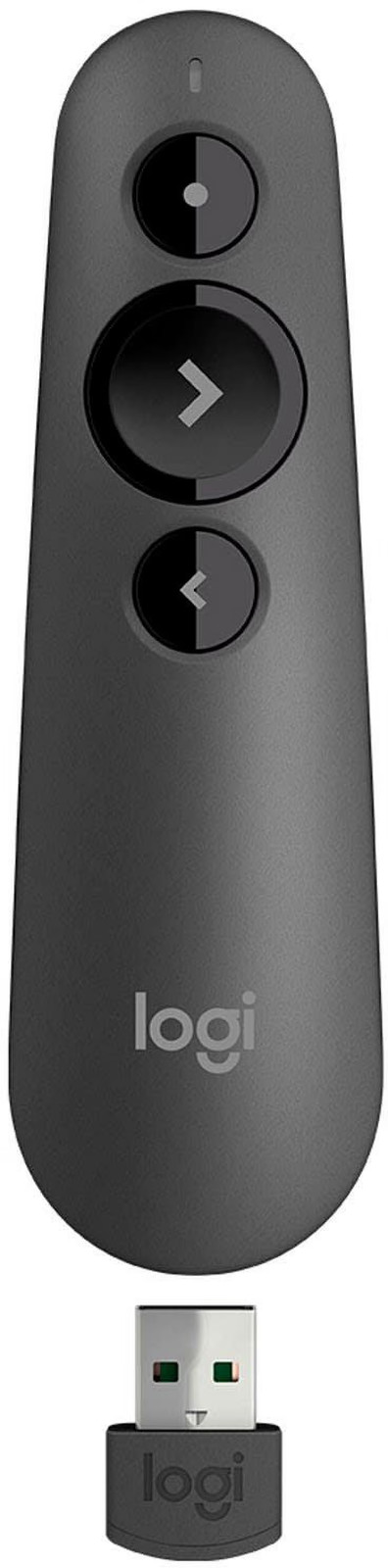 Logitech R500s Laser Presentation Remote Clicker with Dual Connectivity