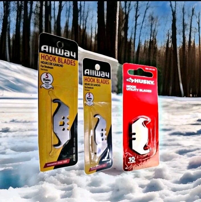 Allway Hook Blades 10 Blades /Husky Hook Utility Blades 10