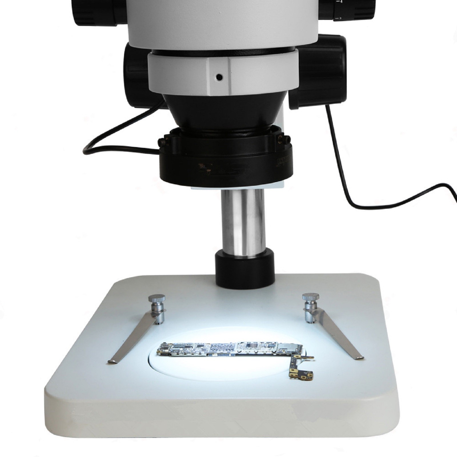 Microscope 72 LED Ring Light USB 5V Adjustable Focus Dimmer Illuminator Lamp m