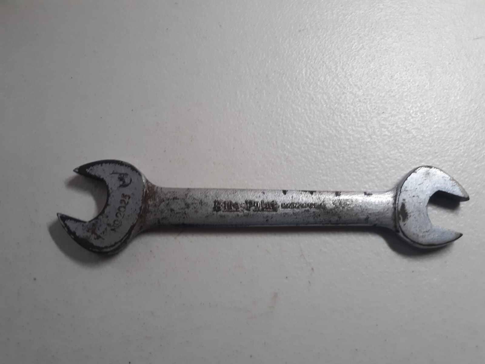 Blue Point # 2025 25/32x5/8 Open End Wrench 1930's Good Condition Free Shipping