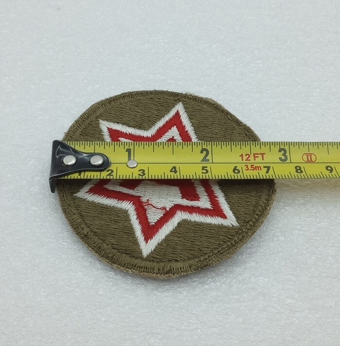 Vintage ~ Sixth United States Army (Patch) Class A ~ WWII Insignia Patch