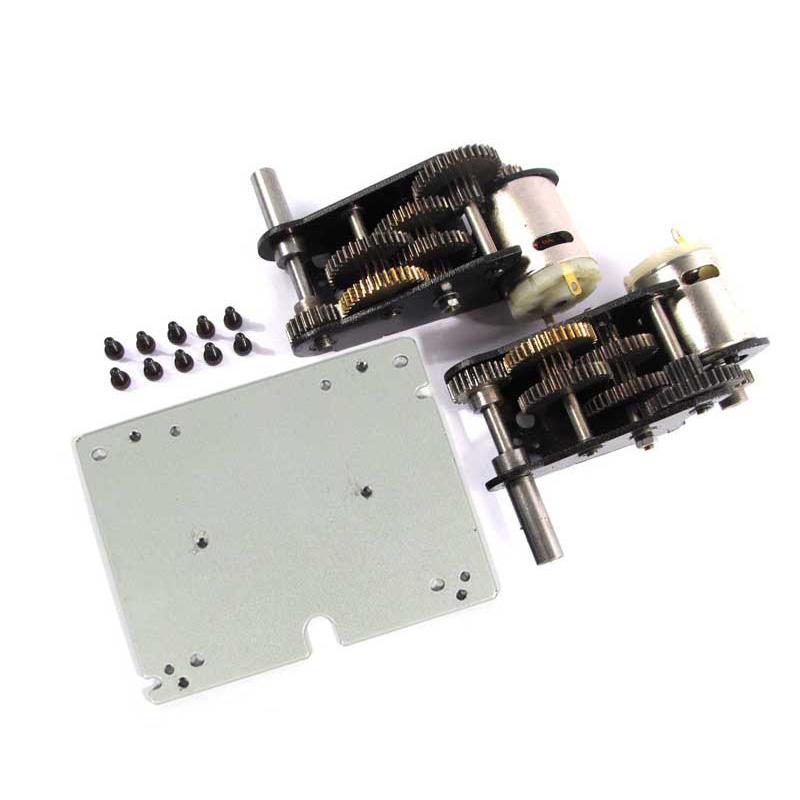 5:1 Steel Gearbox Steel Shell For MATO 1/16 Metal Stug III RC Tank MT197