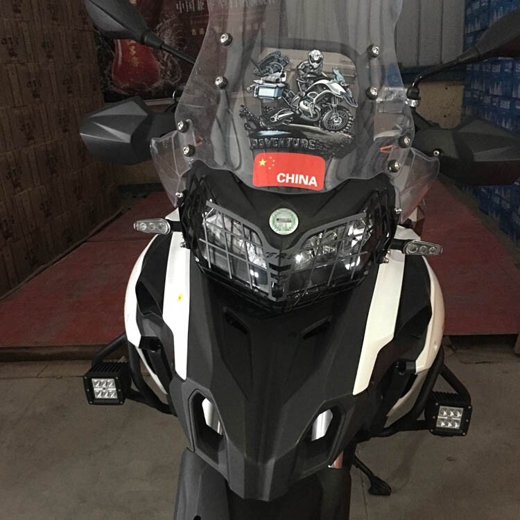 Headlight Headlamp Grille Shield Guard Cover Protector For Benelli TRK502 502x