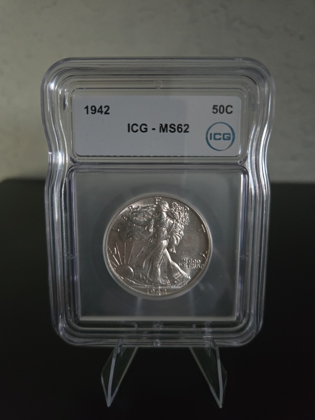 1942 50c MS62