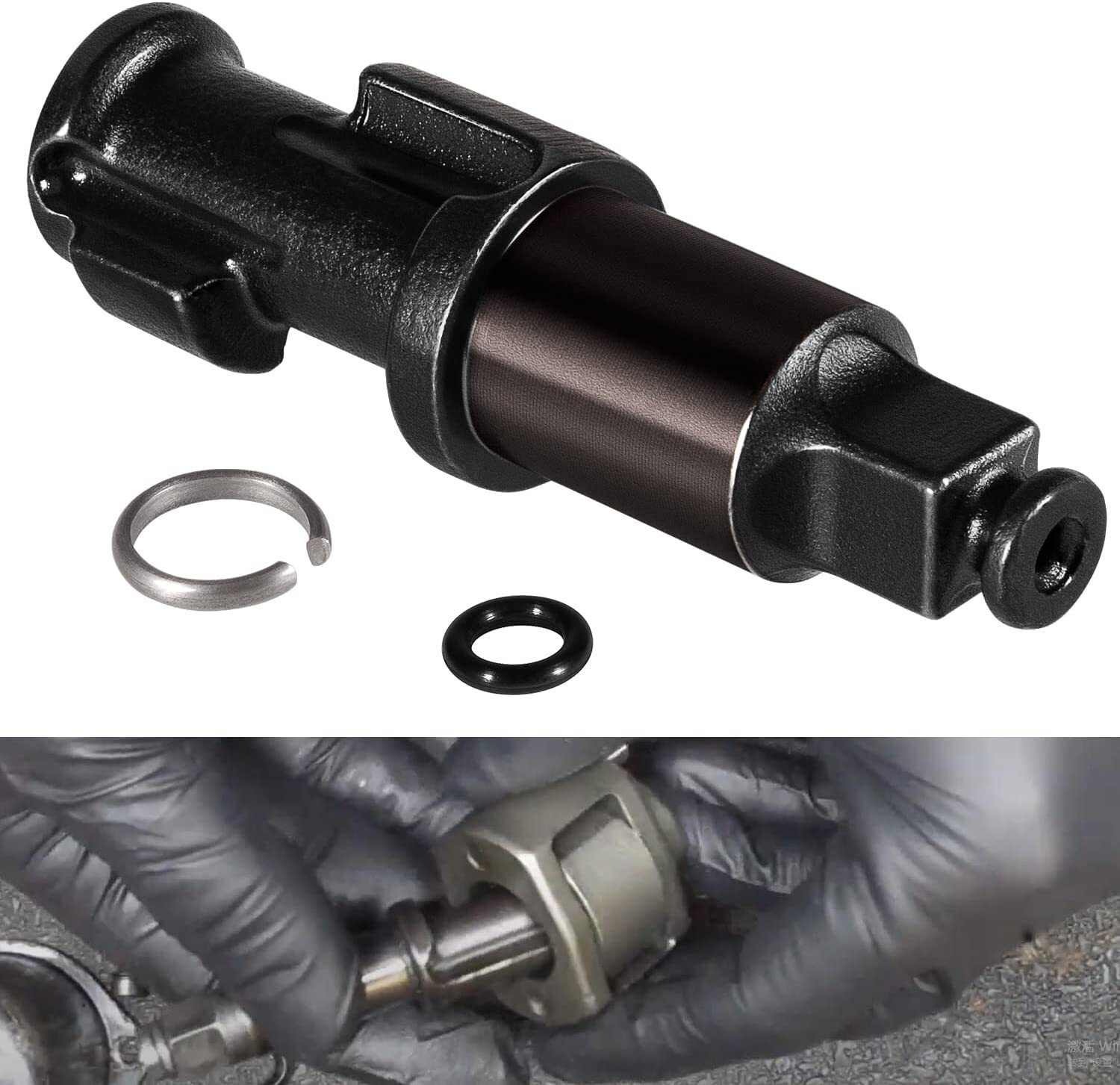 3/8" Impact Wrench Anvil For Ingersoll Rand IR2112 IR2115 + Retainer Clip O Ring