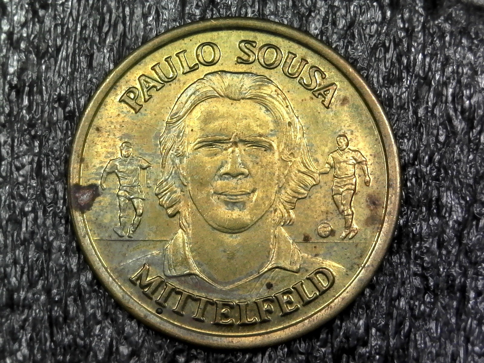Paulo Sousa Mittelfeld Soccer Football Token 27mm (c58)