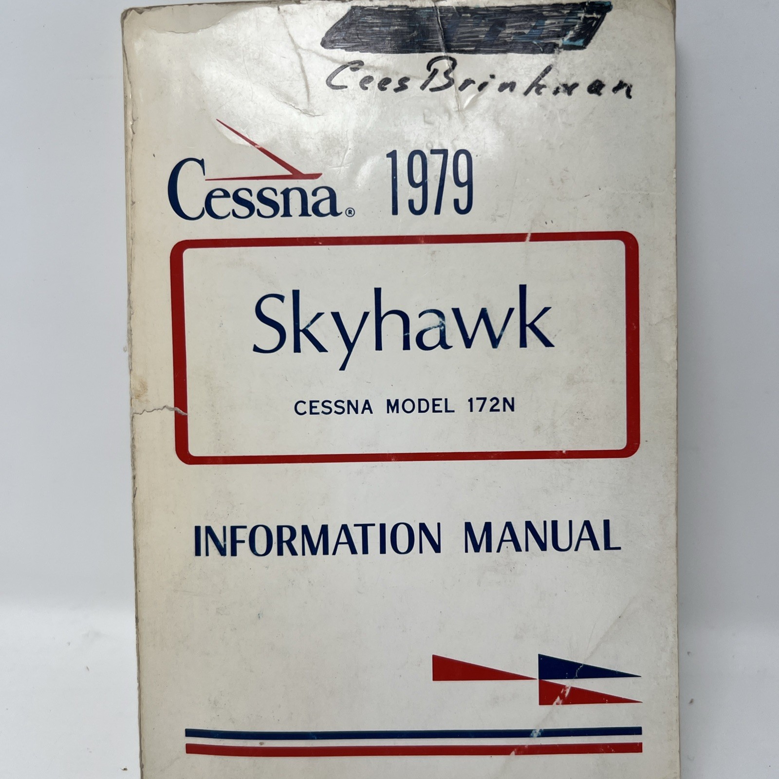 Cessna Skyhawk Pilot Information Manual 1979 Model 172N Plane Aircraft