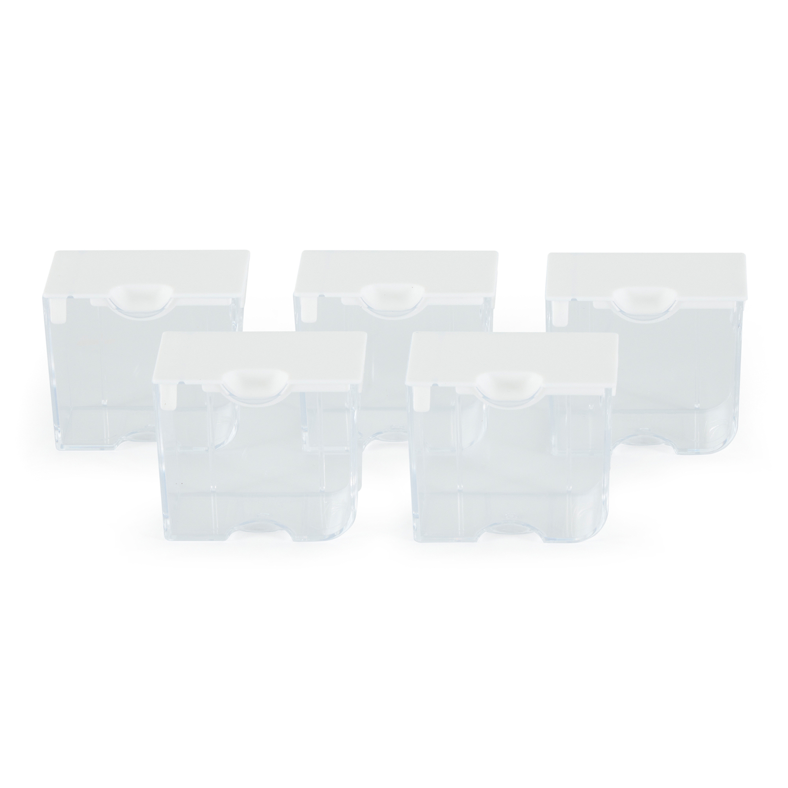 Elizabeth Ward Bead Storage Solutions 5 Piece Craft Storage Containers (6 Pack)