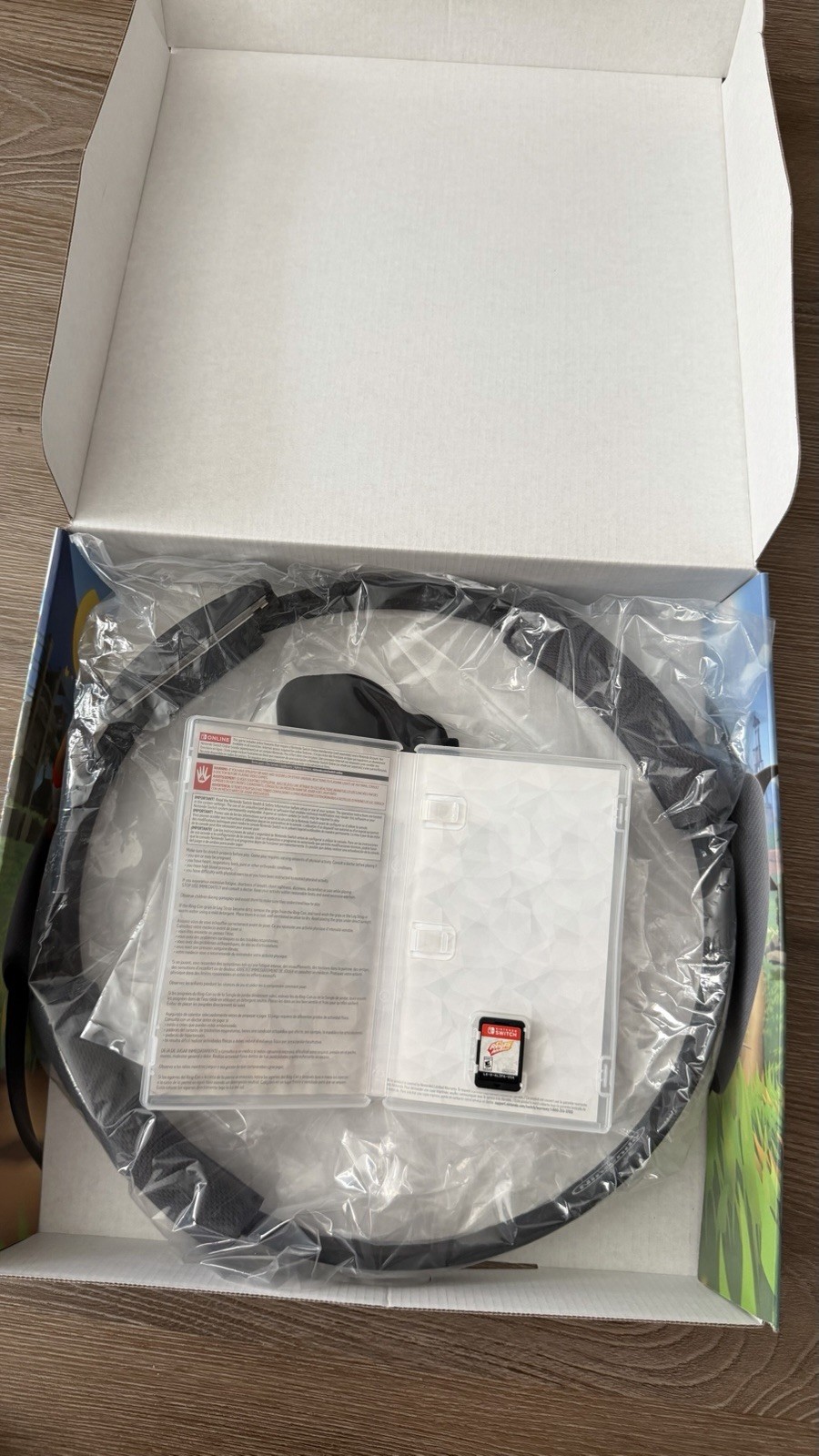 Nintendo Switch Ring Fit Adventure Bundle: Ring-Con, Leg Strap, Game Cartridge