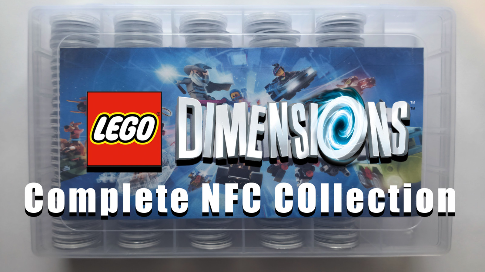 LEGO Dimensions NFC Tags COMPLETE COLLECTION EVERY CHARACTER & VEHICLE 1 BOX