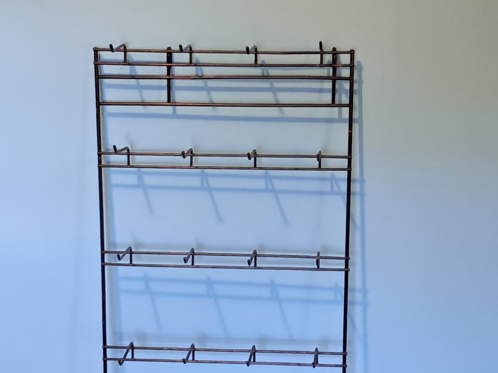 Black Display Hook 28 Peg Rack 4 Horizontal 7 Vertical Rows