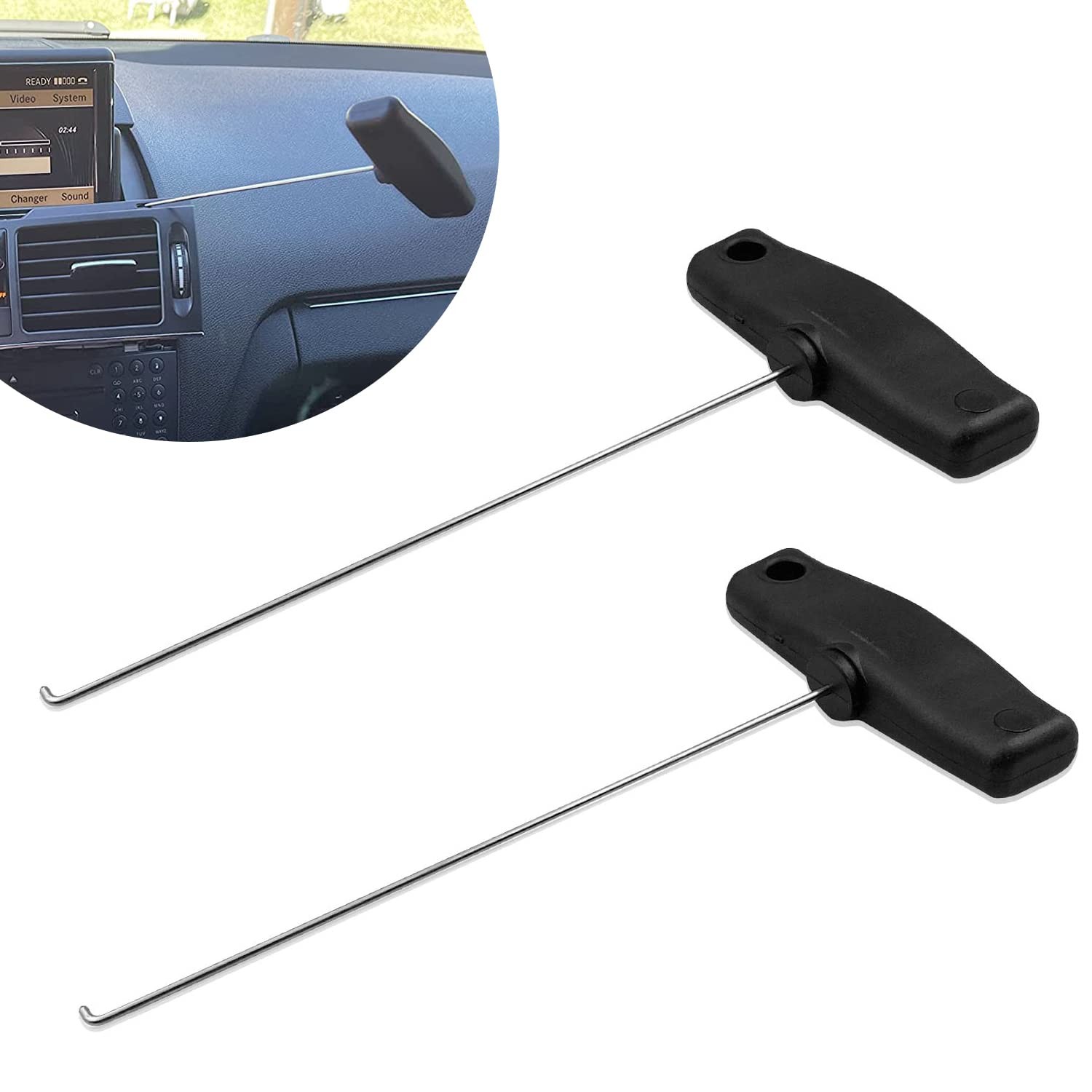 Instrument Cluster Removal Pulling Hooks Tool Dashboard Removing Tool