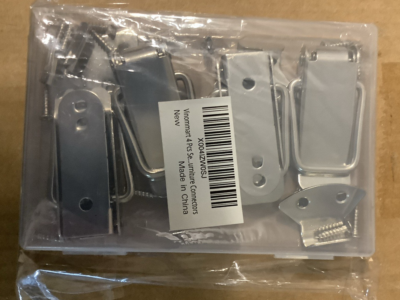 VINOMMART 4 PCS SECURE  FURNITURE/DOOR  LATCH ASSEMBLY