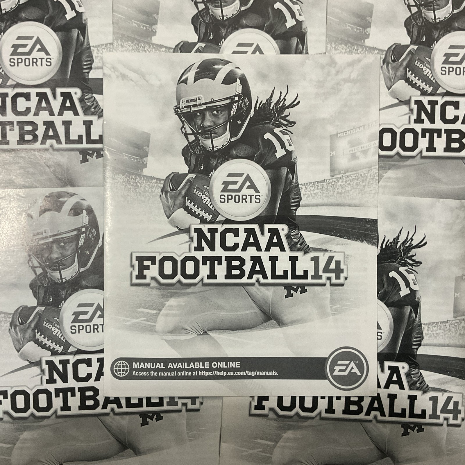 NCAA Football 14 PS3 PlayStation 3 Instruction Manual Only