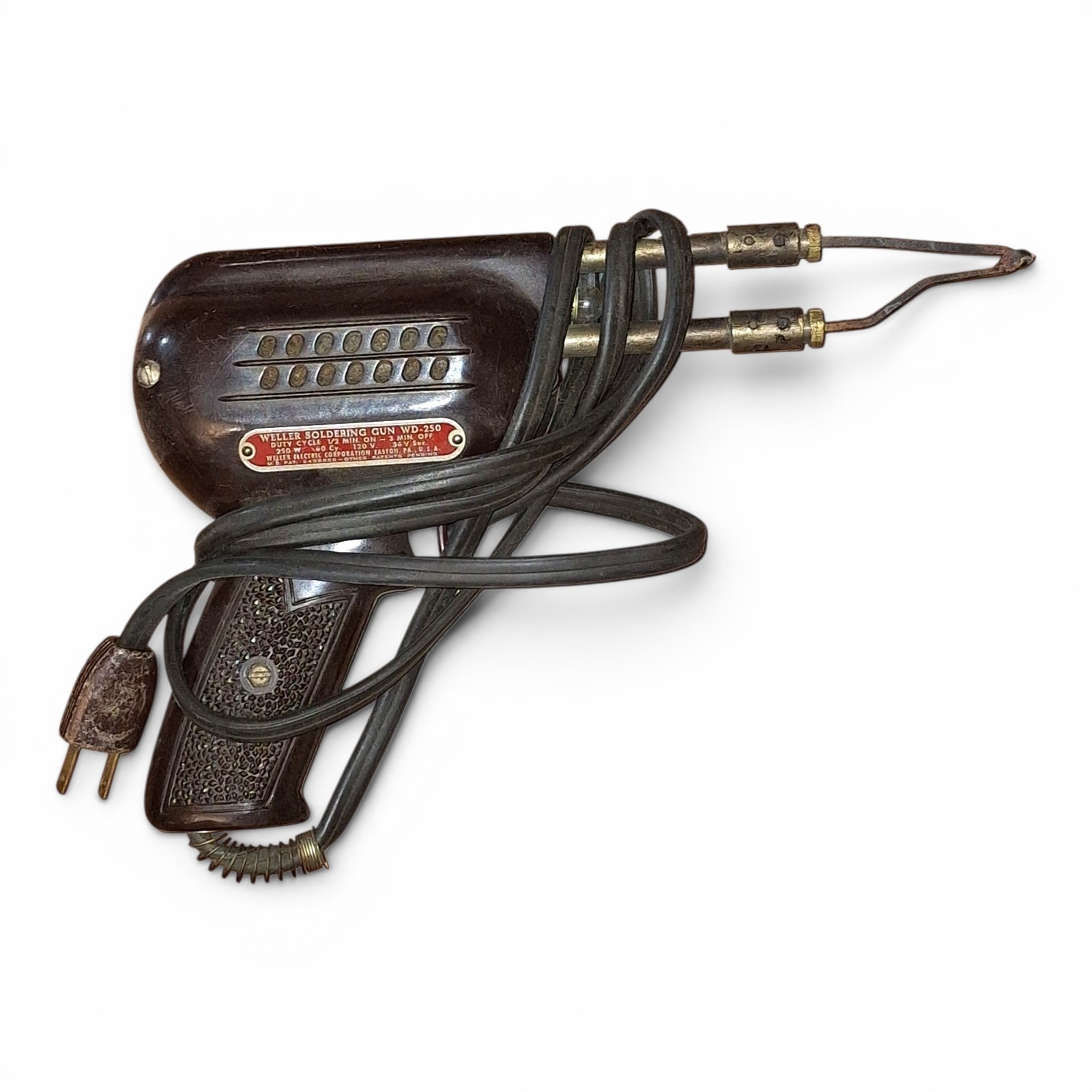 Vintage Weller Soldering Gun WD-250 Works 250W 120 V