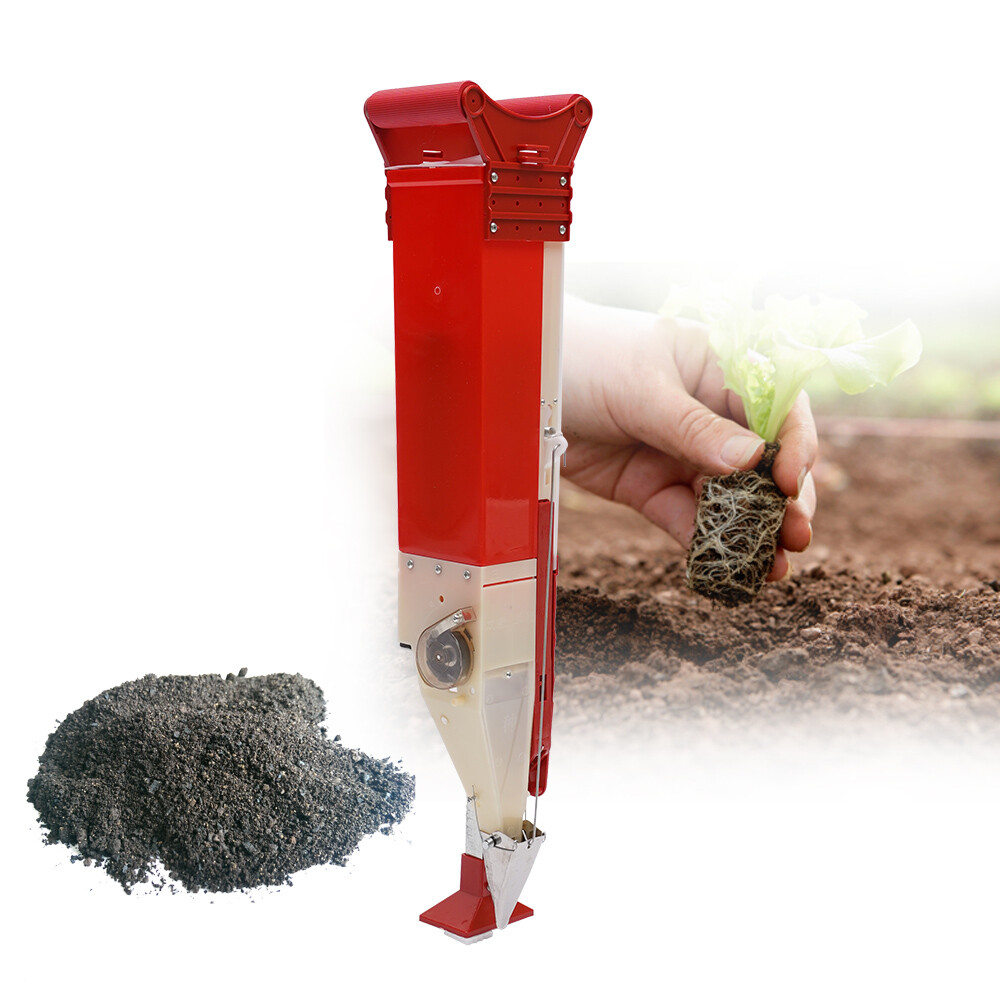 Adjustable Handheld Fertilizer Garden Vegetable Fertilizer Efficient 6-8 Mu red
