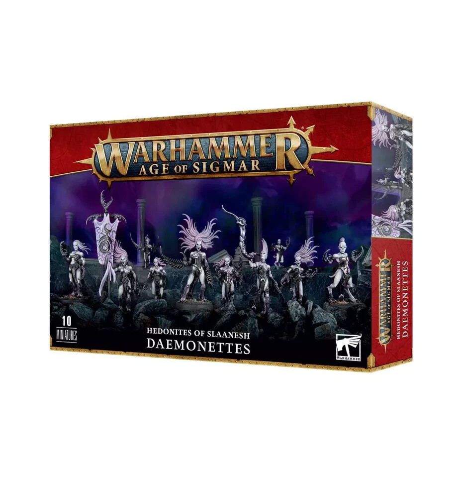 Daemonettes of Slaanesh - Warhammer Age of Sigmar - Brand New! 97-09