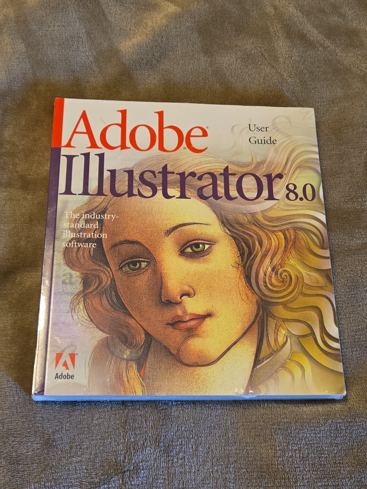 Adobe Illustrator 8.0 User Guide Windows P.C. Computer Book New Sealed