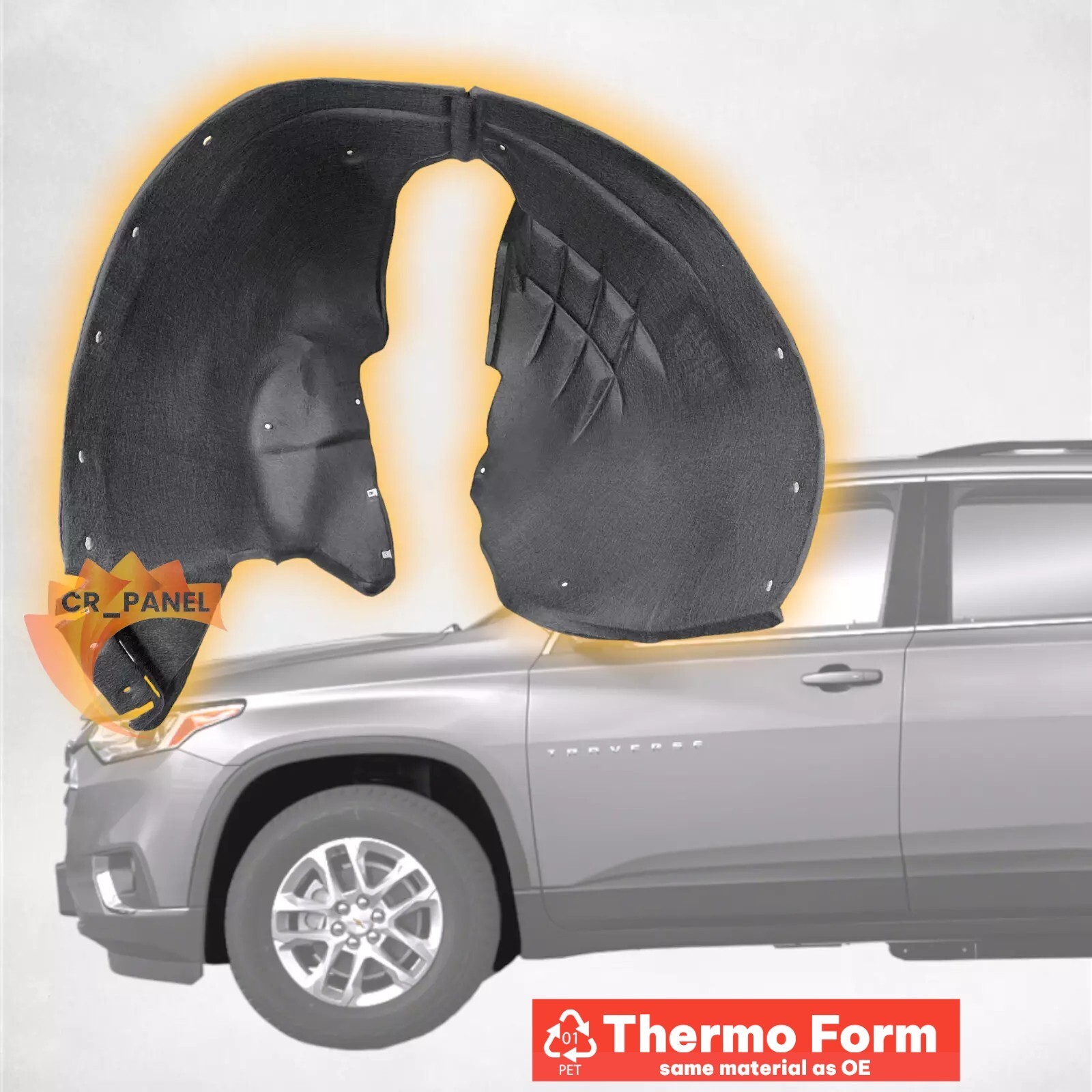 For 2018-2021 Chevrolet Traverse Front Fender Liner Inner Panel Driver Left LH
