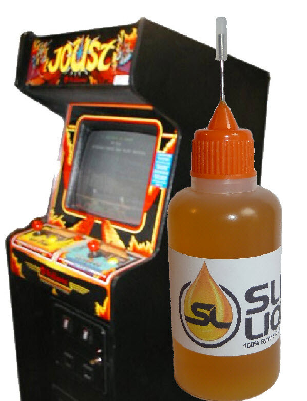 Slick Liquid Lube Bearings BEST Lubricant 100% Synthetic Oil for Vintage Arcades