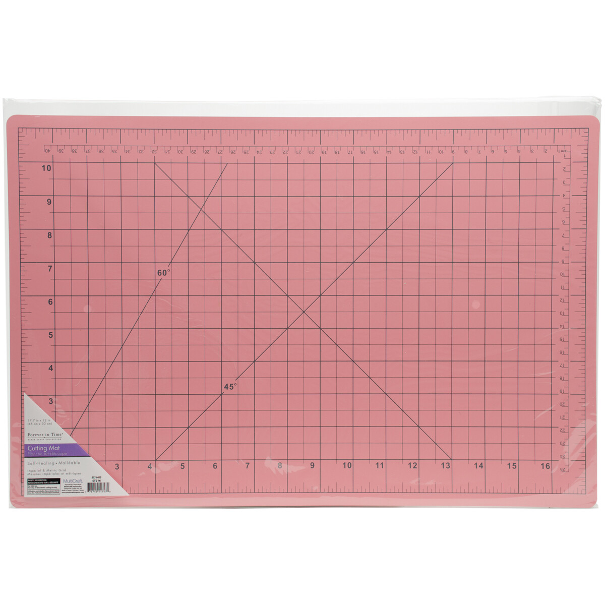 MultiCraft Self-Healing Cutting Mat Gridded- (Pack of 1)