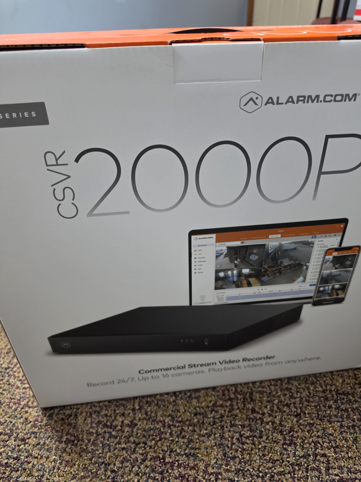 ADC ADC-CSVR2000P-1X2TB 16 Channel Pro Series Commercial Stream Video Rec.