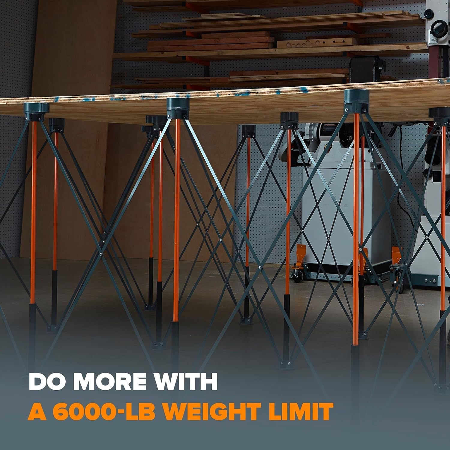 Versatile Heavy Duty Work Table - Centipede 6000lb, 36in High, Portable Design
