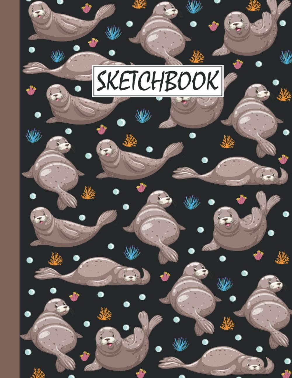 Seal Sketchbook: Seal animals Lover Sketchbook For Men, Women, Girls, and Kids S