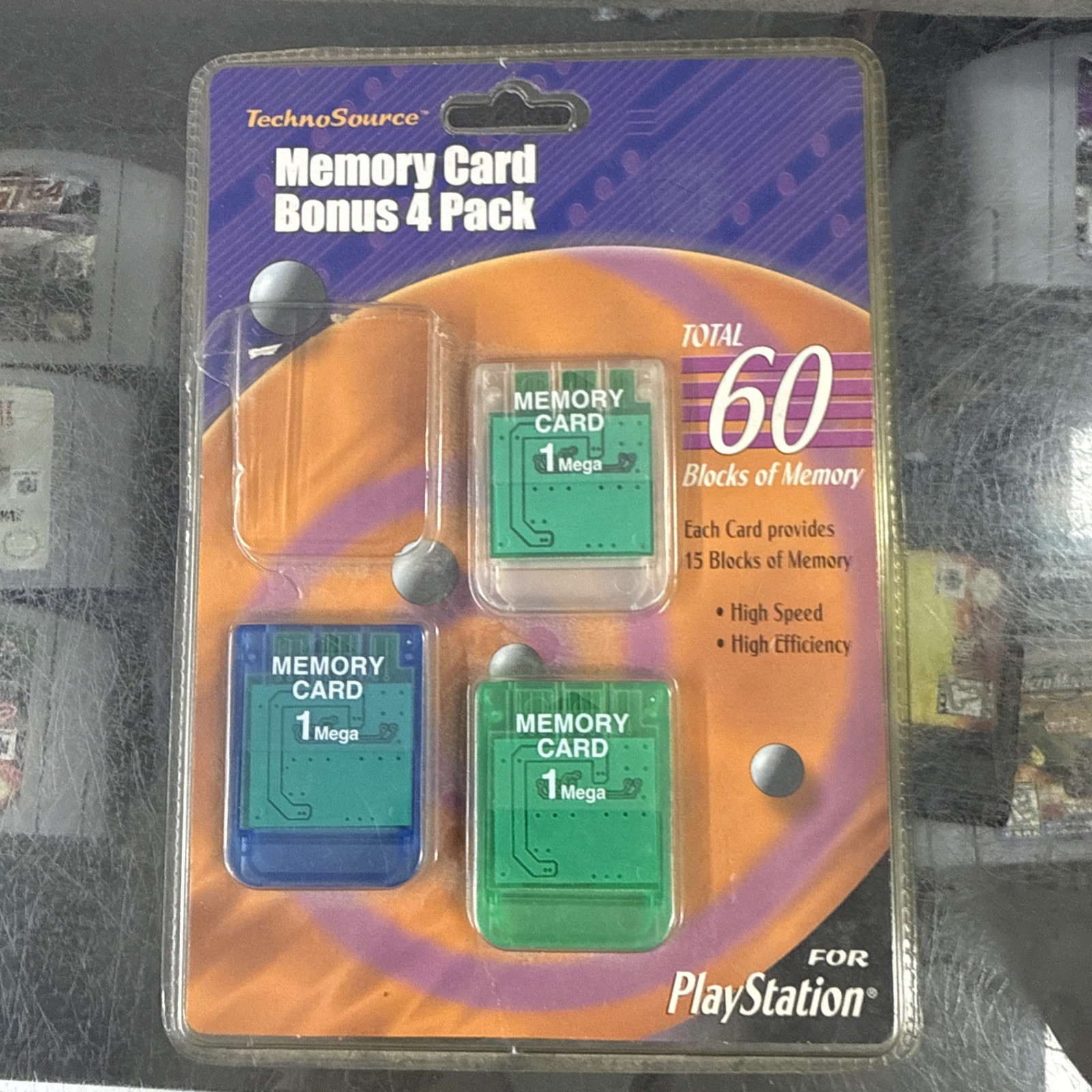 Memory Card Bonus 3 Pack for Playstation TechnoSource